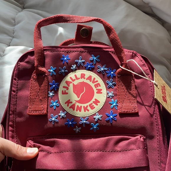 Fjallraven Handbags - Hand embroidered Kanken backpack